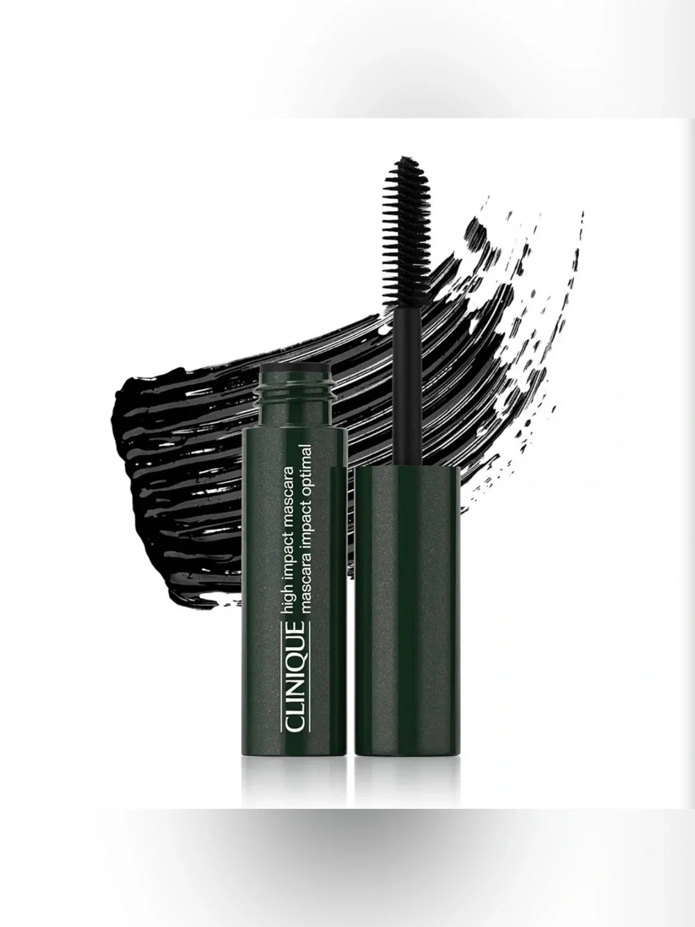 Clinique TRAVEL SIZE 0.14 High Impact Mascara black increase volume and length